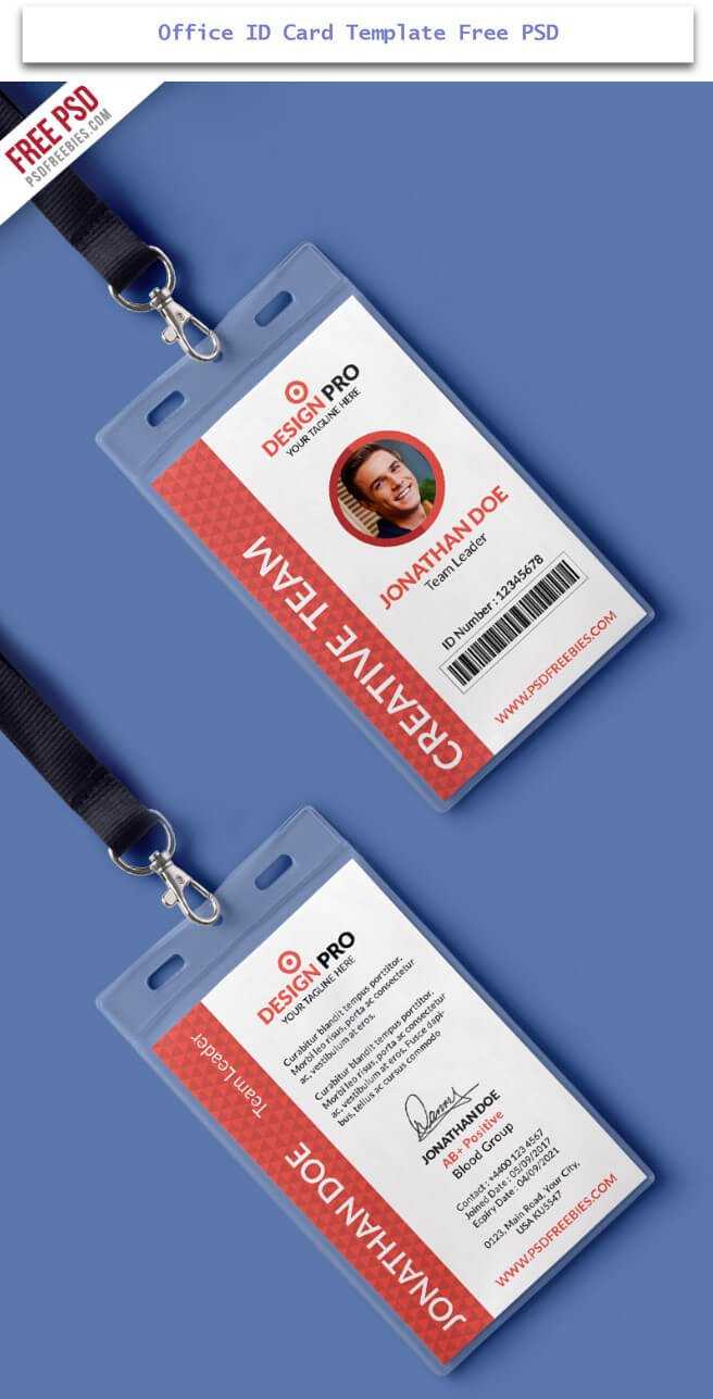 Id Card Design Template Psd Free Download – Calep.midnightpig.co Inside Id Card Design Template Psd Free Download