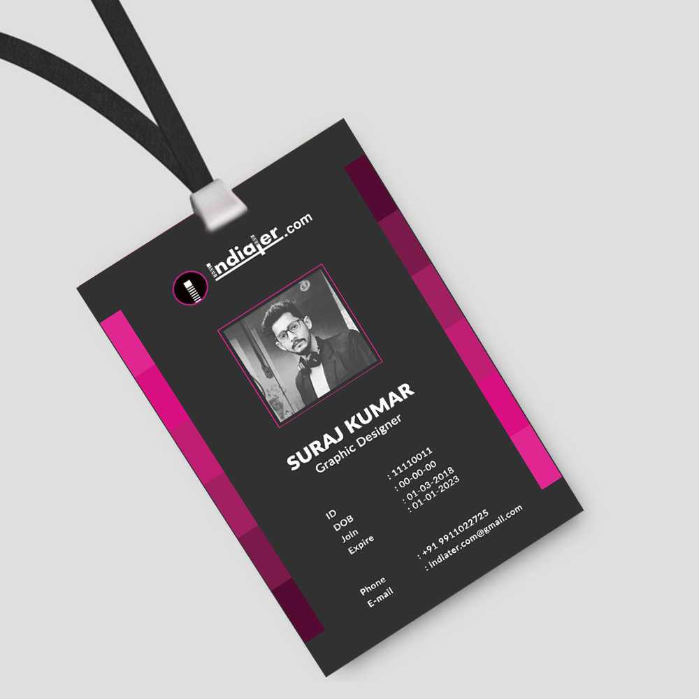 Id Card Design Template Psd Free Download – Calep.midnightpig.co Pertaining To Id Card Design Template Psd Free Download