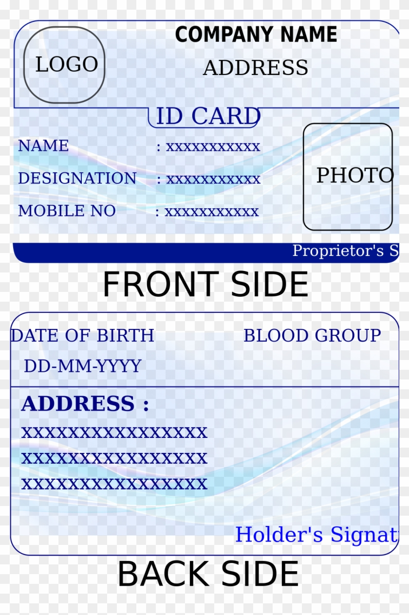 Id Card Printable – Calep.midnightpig.co With Id Card Template For Kids