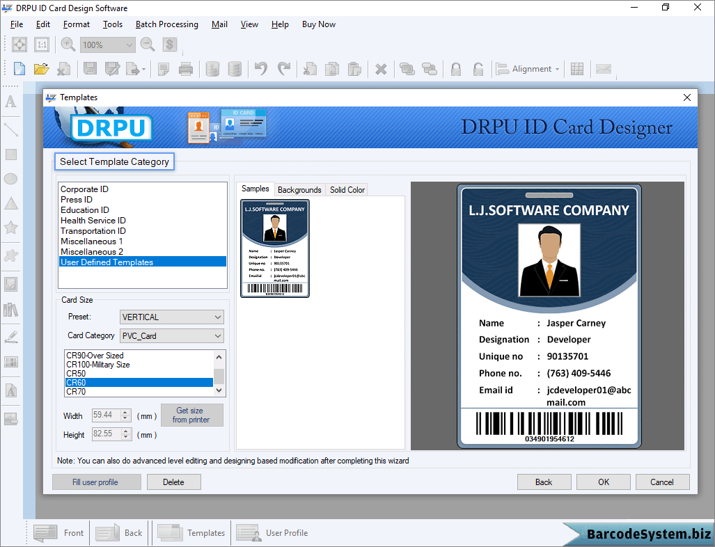 Identity Card Software Design Student Employee Faculty Photo Regarding Faculty Id Card Template