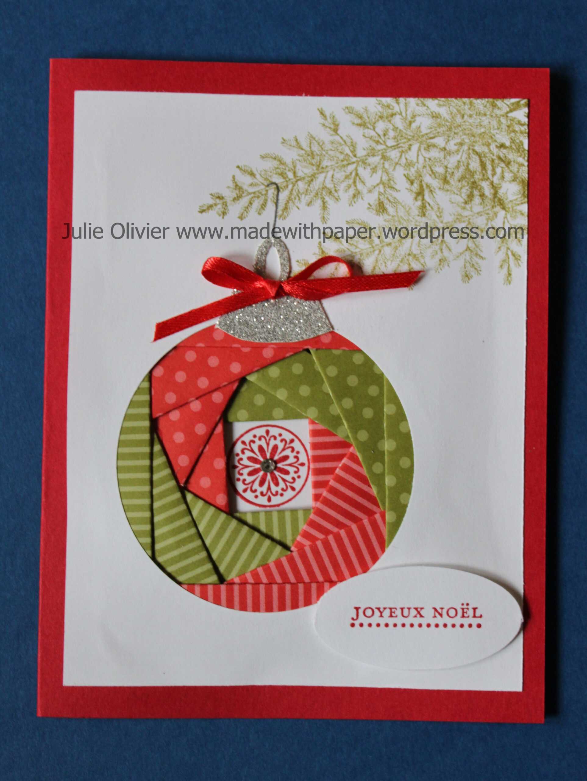 Iris Folding | Made With Paper In Iris Folding Christmas Cards Templates