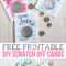 It's Your Lucky Day! Free Diy Scratch Off Cards – The Crazy Intended For Scratch Off Card Templates