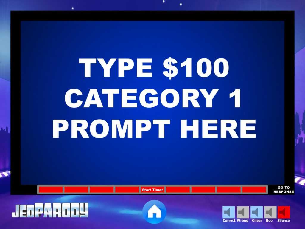 Jeopardy Powerpoint Game Template – Youth Downloadsyouth Intended For Trivia Powerpoint Template