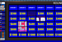 Jeopardy! | Rusnak Creative Free Powerpoint Games regarding Jeopardy Powerpoint Template With Score