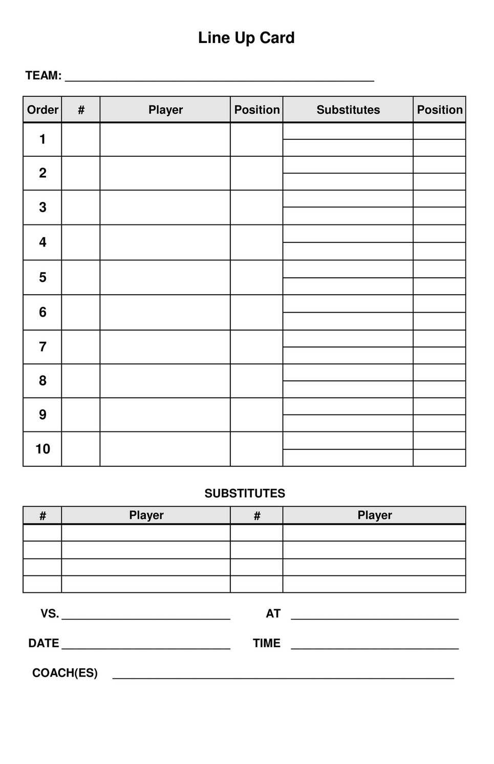 Line Up Card – Falep.midnightpig.co With Softball Lineup Card Template