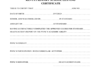 Living Certificate - Fill Out And Sign Printable Pdf Template | Signnow throughout School Leaving Certificate Template