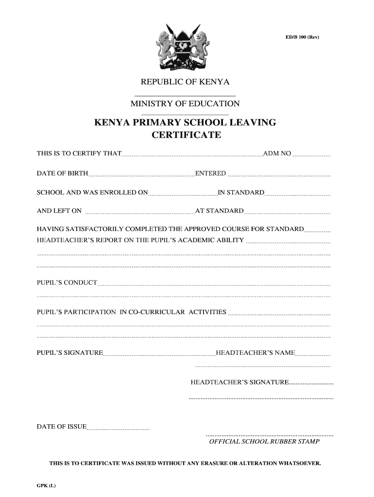 Living Certificate – Fill Out And Sign Printable Pdf Template | Signnow Throughout School Leaving Certificate Template