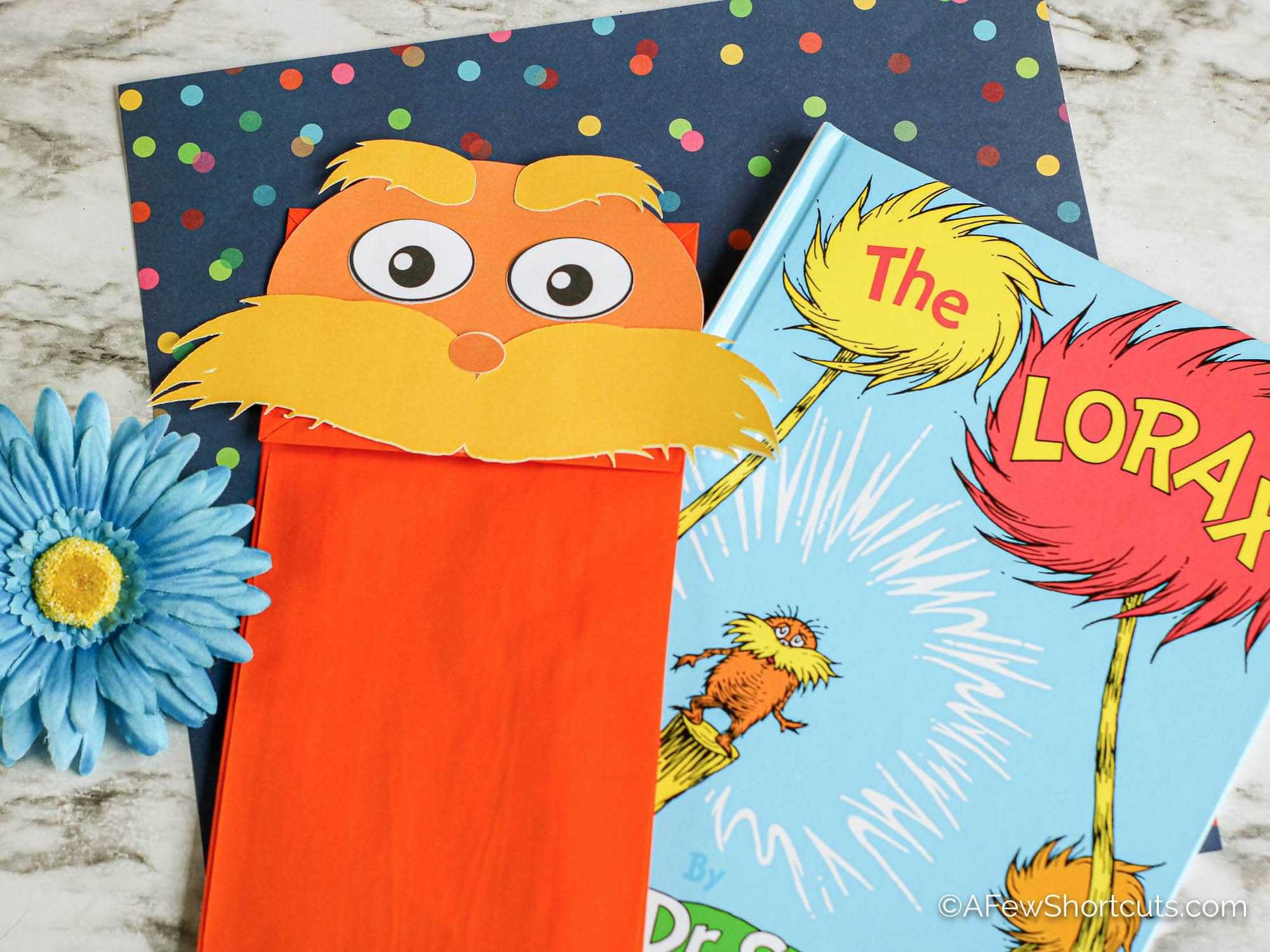 Lorax Paper Bag Puppet Craft With Printable Template – A Few With Regard To Dr Seuss Birthday Card Template