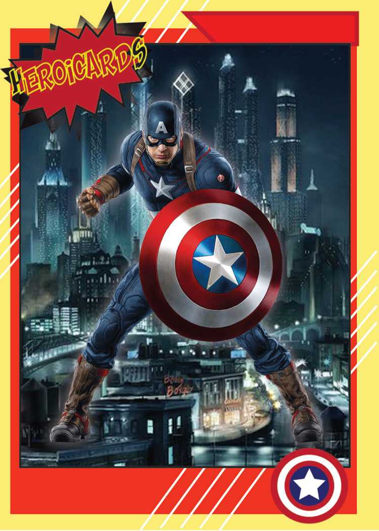 Marvel Trading Cards On Behance Inside Superhero Trading Card Template