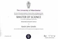 Masters Degree Certificate Template Awesome Templates Free for Masters Degree Certificate Template