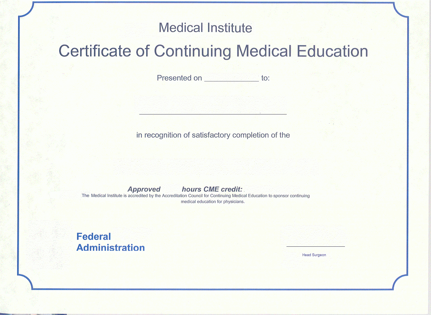 Medical Assistant Certificate – Certificate Templates With Regard To Continuing Education Certificate Template