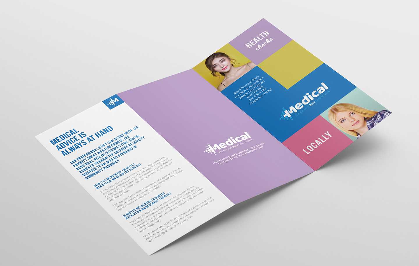 Medical Brochures Templates – Calep.midnightpig.co Throughout Medical Office Brochure Templates