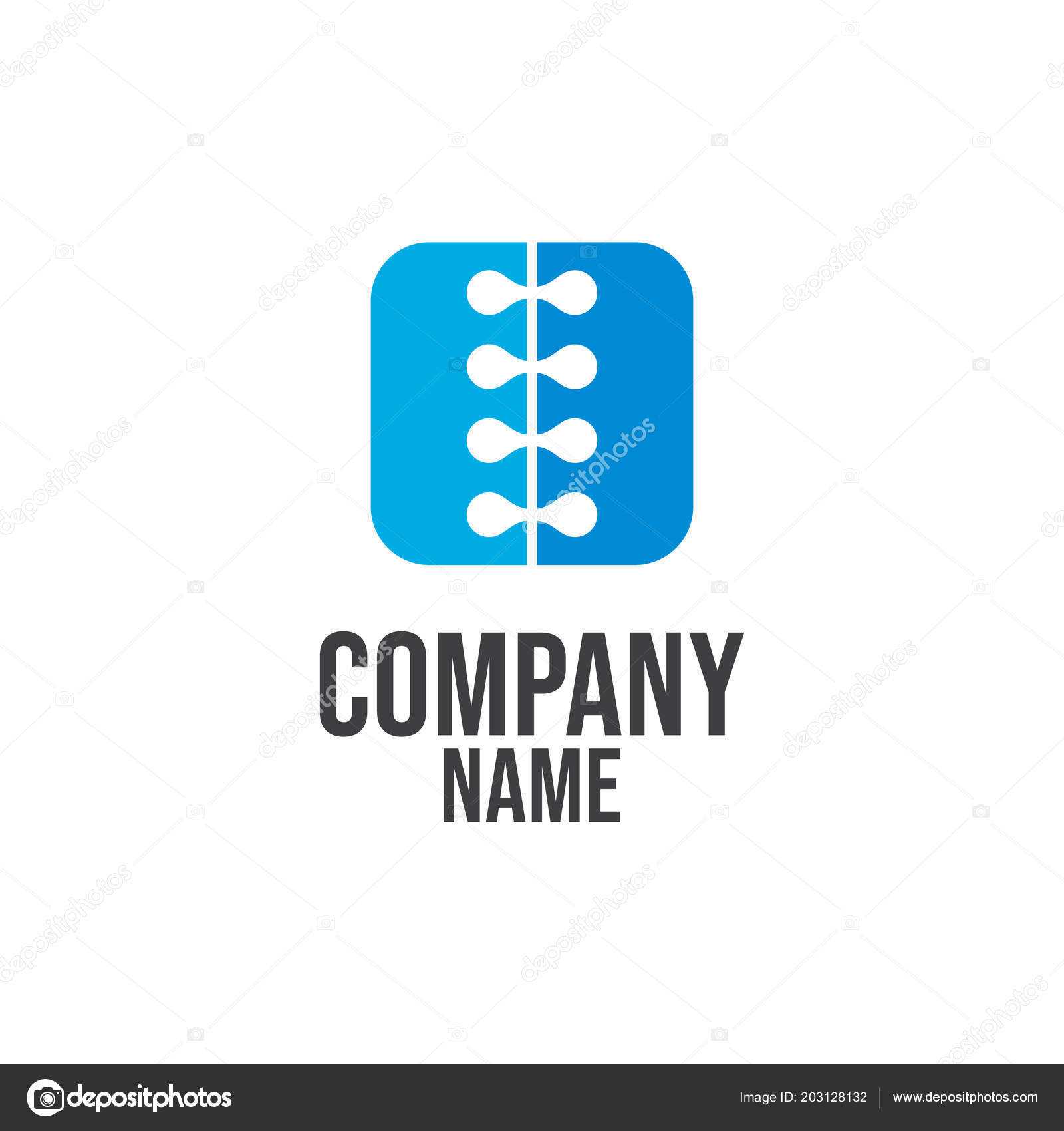 Medical Logo Vector Design Template Logo Chiropractor Throughout Chiropractic Travel Card Template