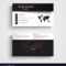 Modern Black White Business Card Template With Black And White Business Cards Templates Free