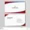 Modern Creative Business Card And Name Card,horizontal Pertaining To Place Card Size Template
