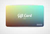 Modern Simple Gift Card Template throughout Gift Card Template Illustrator