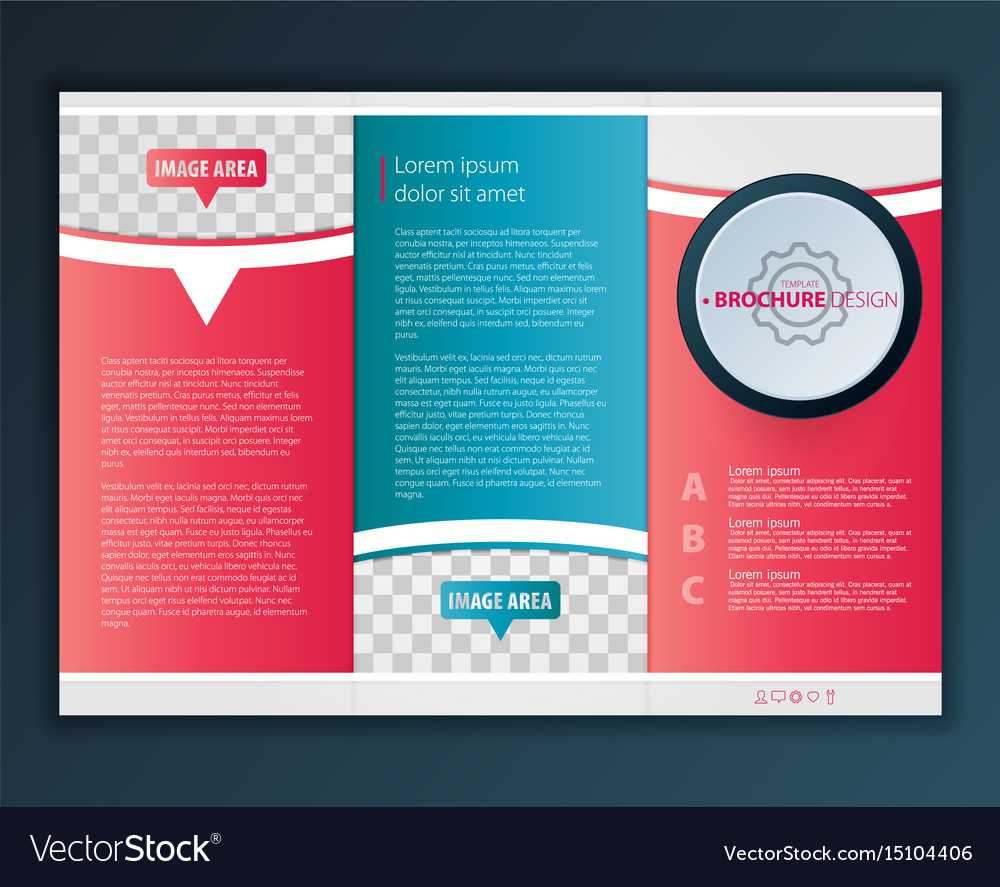 Modern Tri Fold Brochure Design Template With Adobe Illustrator Tri Fold Brochure Template