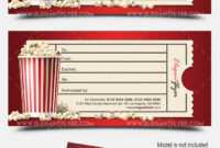 Movie Gift Certificate Psd Printable with regard to Movie Gift Certificate Template