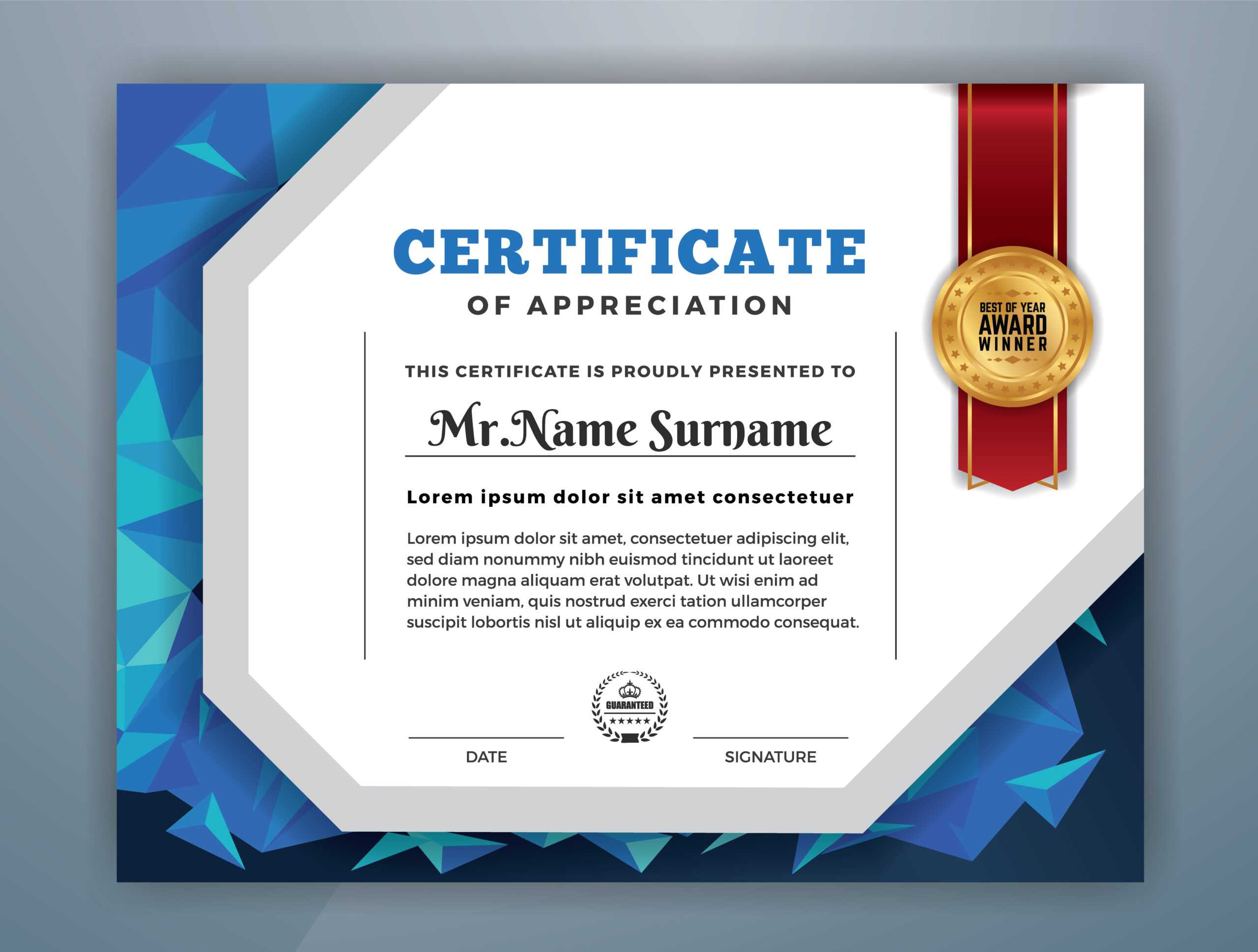 Multipurpose Professional Certificate Template Design Inside Boot Camp Certificate Template