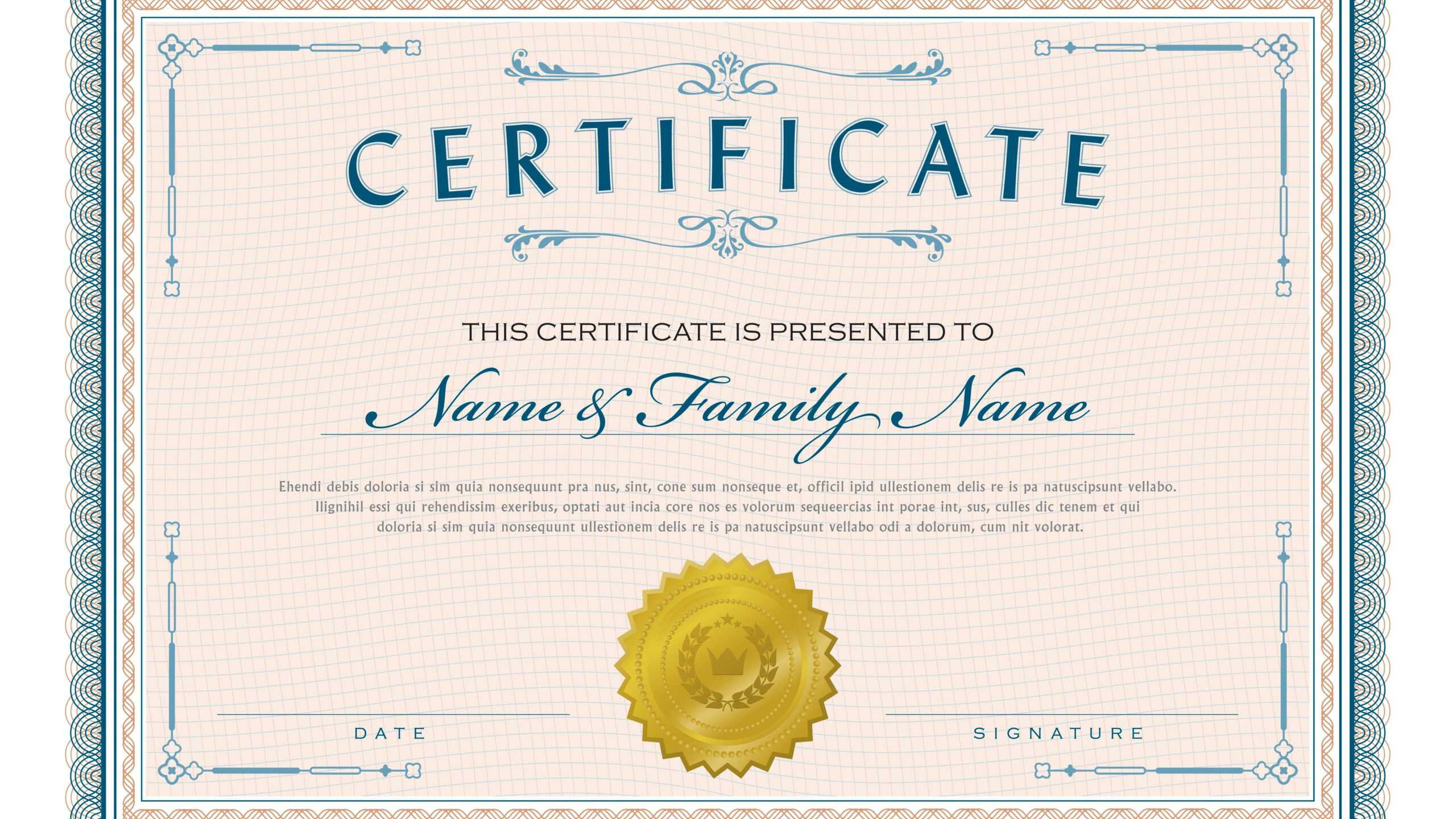Necessary Parts Of An Award Certificate Within Golf Certificate Templates For Word