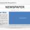 Newspaper Powerpoint Template For Newspaper Template For Powerpoint