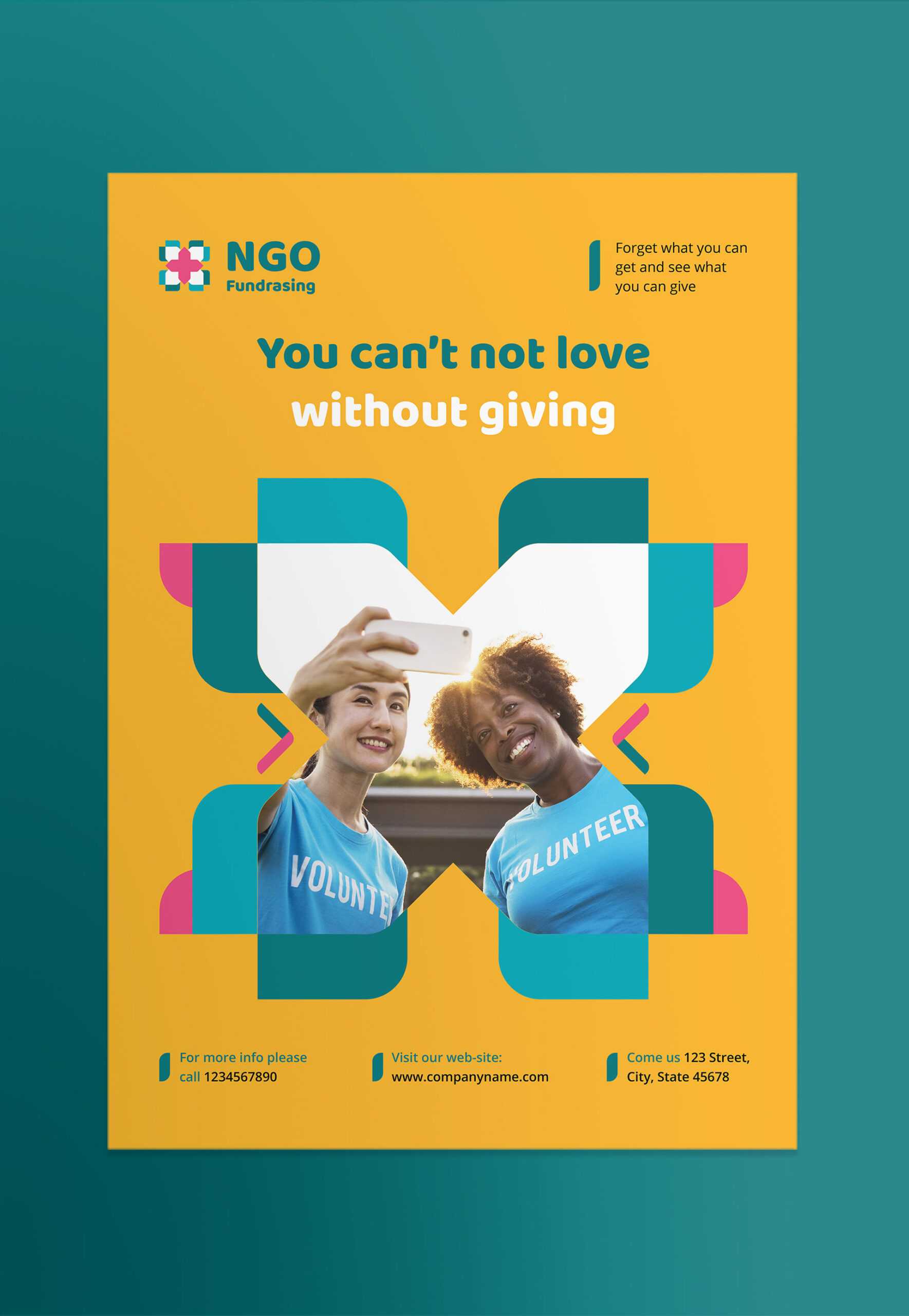 Ngo Templates Suite On Behance With Regard To Ngo Brochure Templates