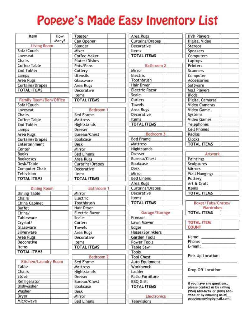 Office Moving Checklist Template Free Form Excel Spreadsheet Within Free Moving House Cards Templates