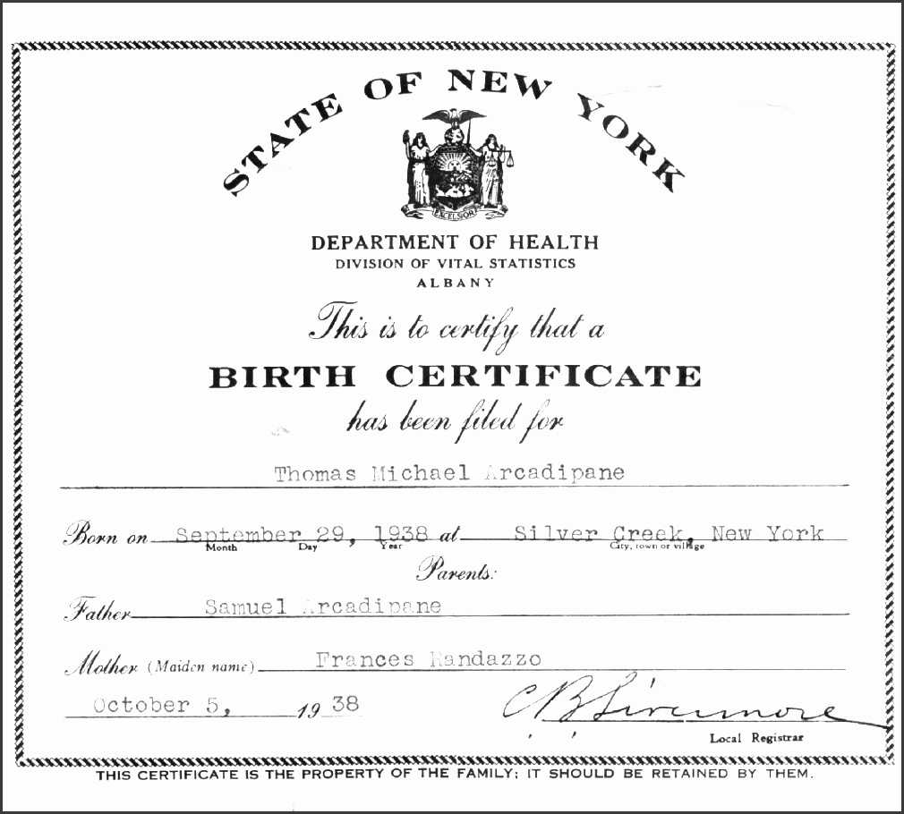 Official Blank Birth Certificate For A Birth Certificate Within Birth Certificate Translation Template