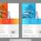 Orange And Blue Modern And Clean Business Flyer Templates With Regard To Cleaning Brochure Templates Free