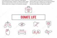 Organ Donation Template — Stock Vector © Julia_Khimich intended for Organ Donor Card Template