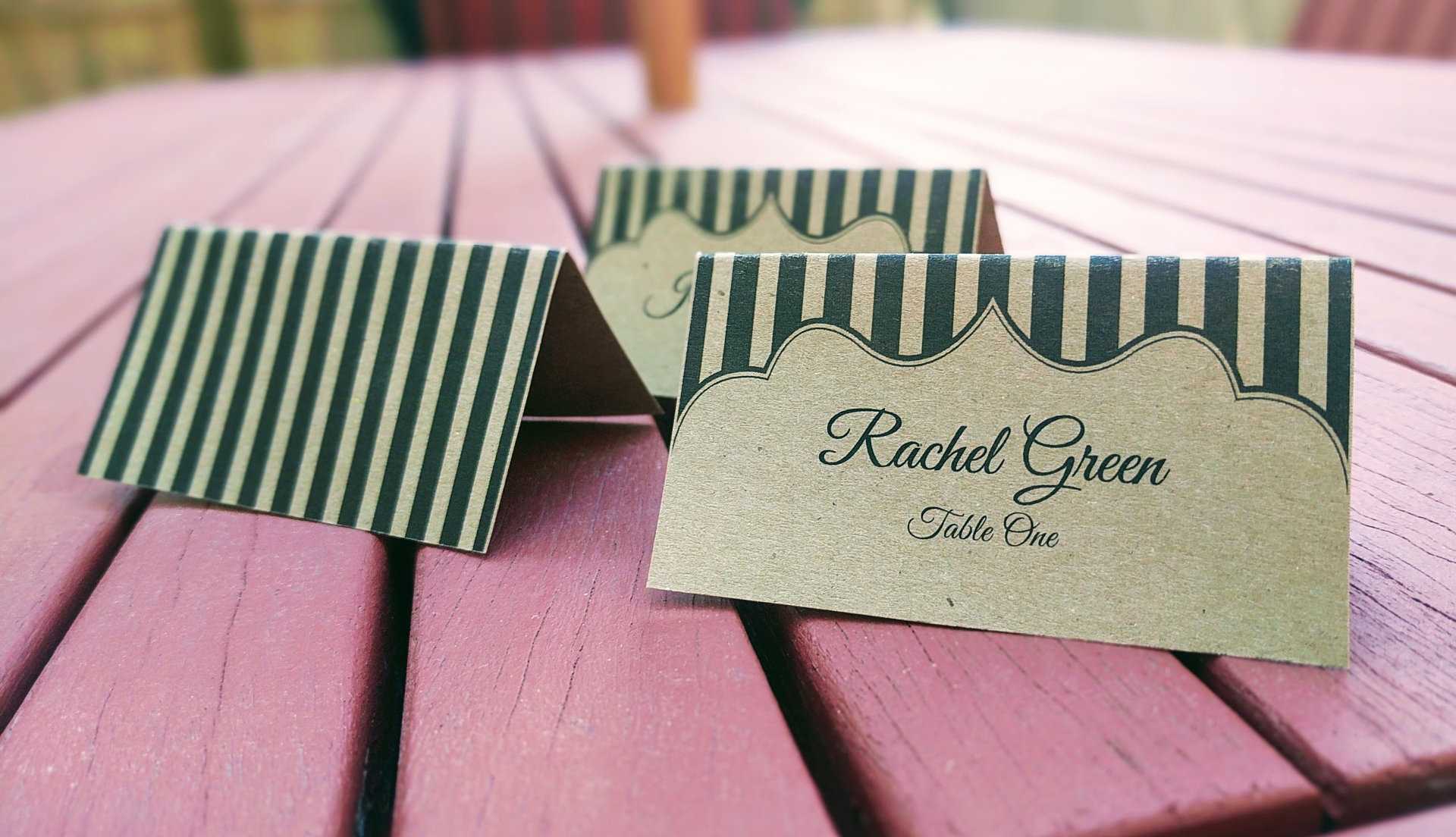Our Printable Place Cards | Place Card Me With Imprintable Place Cards Template