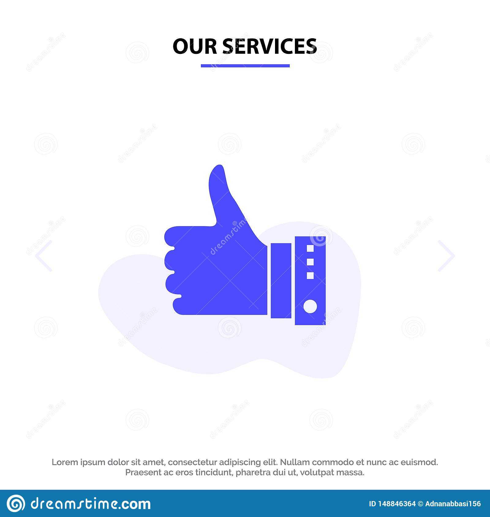 Our Services Like, Finger, Gesture, Hand, Thumbs, Up, Yes In Decision Card Template