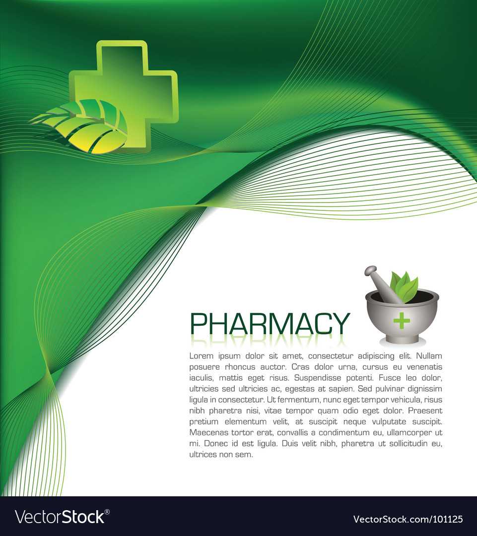 Pharmacy Brochure For Pharmacy Brochure Template Free