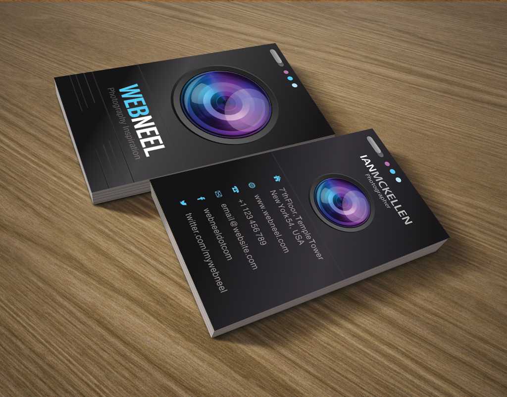 Photography Business Card Design Template 35 – Freedownload For Photography Business Card Templates Free Download