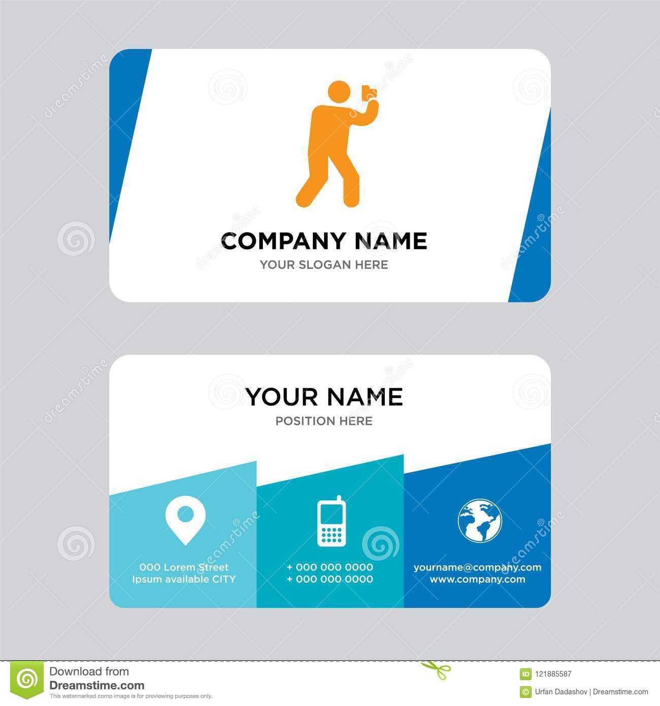 Photography Business Card Design Template, Visiting For Your Inside Photographer Id Card Template
