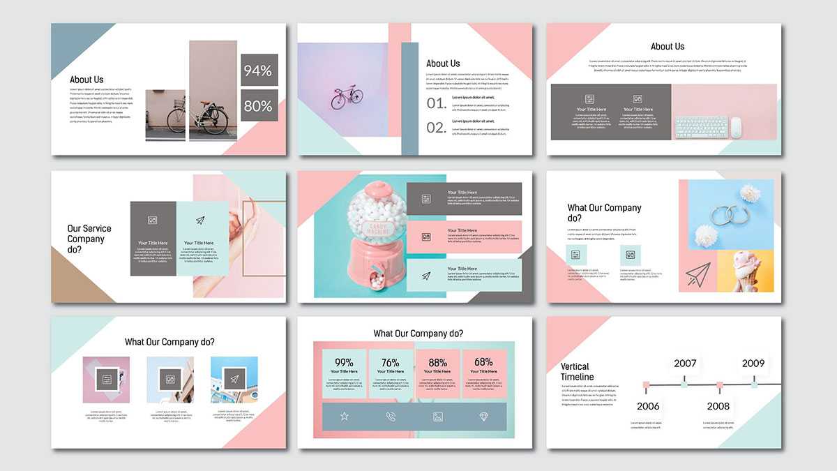 Pink Pastel Free Powerpoint Template Inside Pretty Powerpoint Templates