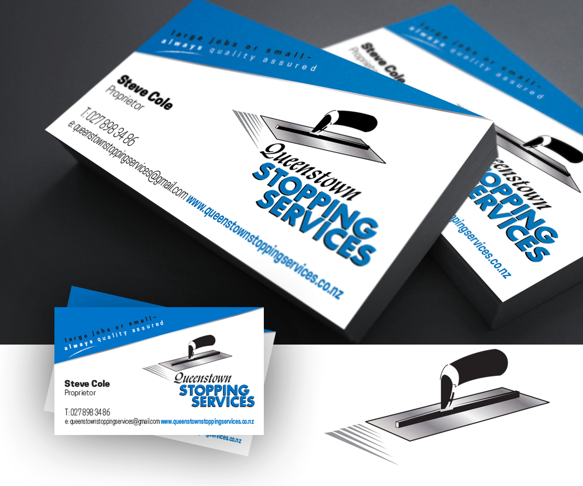 Plastering Business Cards Design – Veppe Throughout Plastering Business Cards Templates