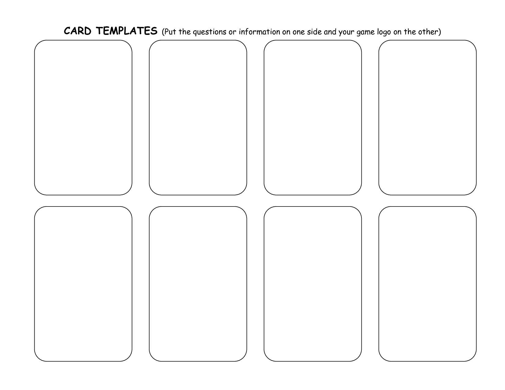 Playing Card Template Word | Template Design With Playing In Playing Card Template Word