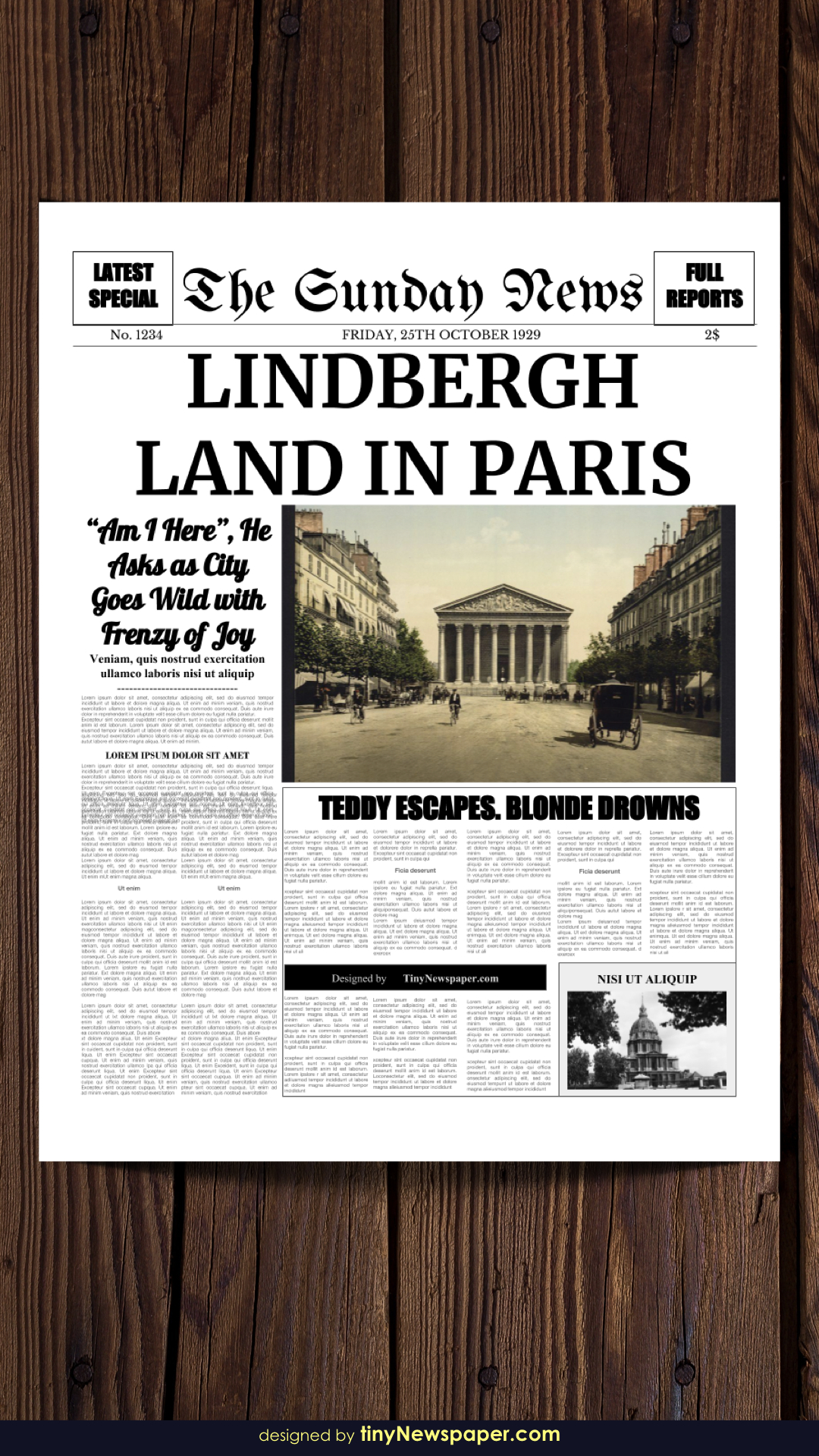 Powerpoint Newspaper Template Throughout Newspaper Template For Powerpoint
