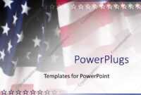 Powerpoint Template: American Flag Patriotic On Faded throughout Patriotic Powerpoint Template