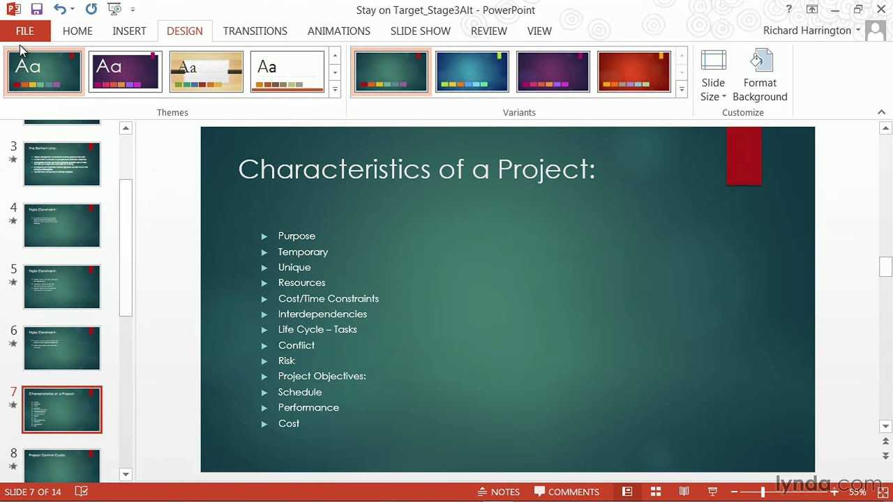 Powerpoint Tutorial: How To Change Templates And Themes | Lynda Inside How To Change Powerpoint Template
