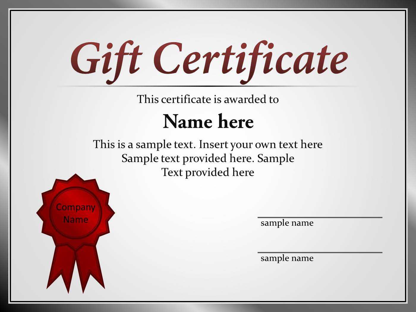 Ppt Gift Certificate Template – Falep.midnightpig.co In Tennis Gift Certificate Template