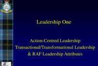 Ppt - Leadership One Powerpoint Presentation, Free Download within Raf Powerpoint Template