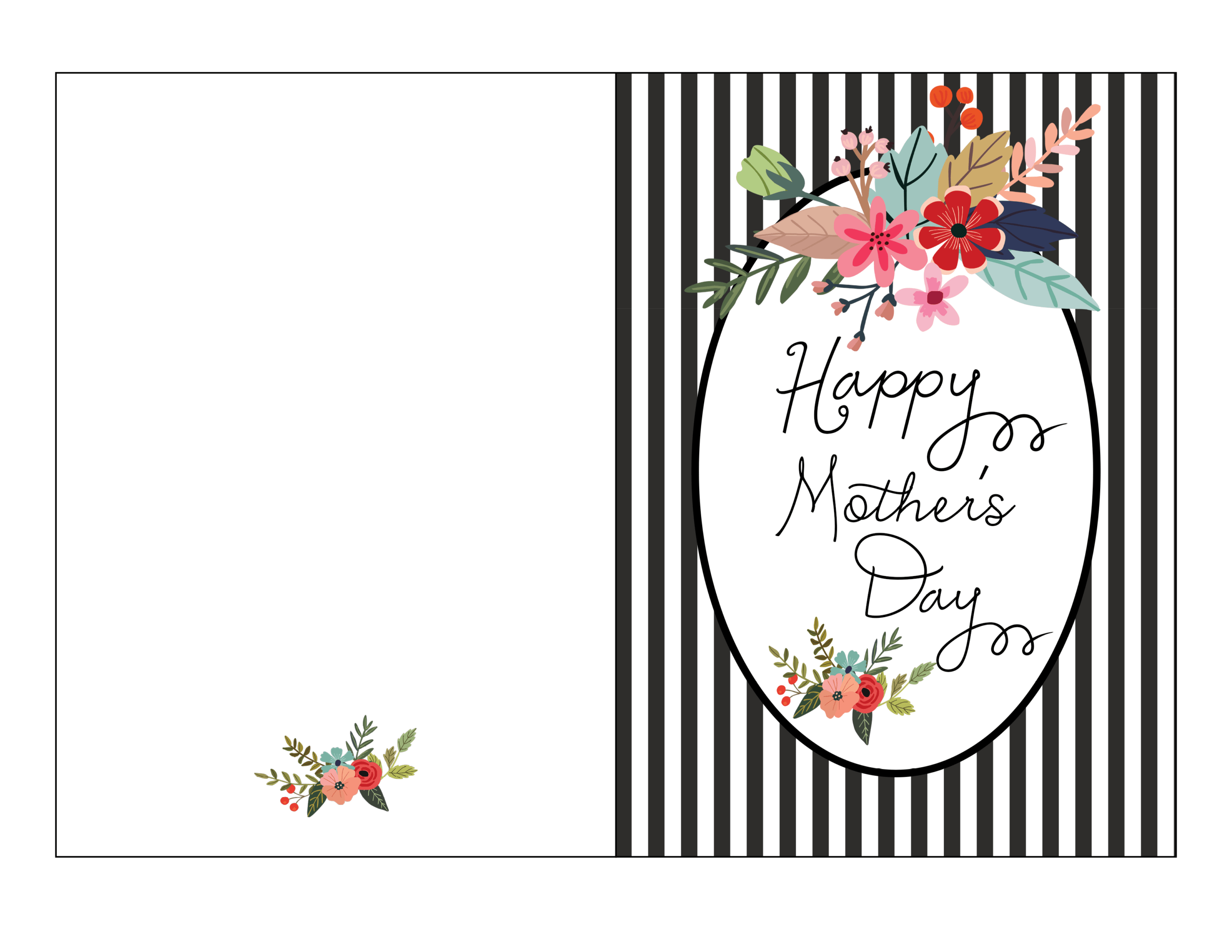Print Mother Day Card – Falep.midnightpig.co Throughout Mothers Day Card Templates