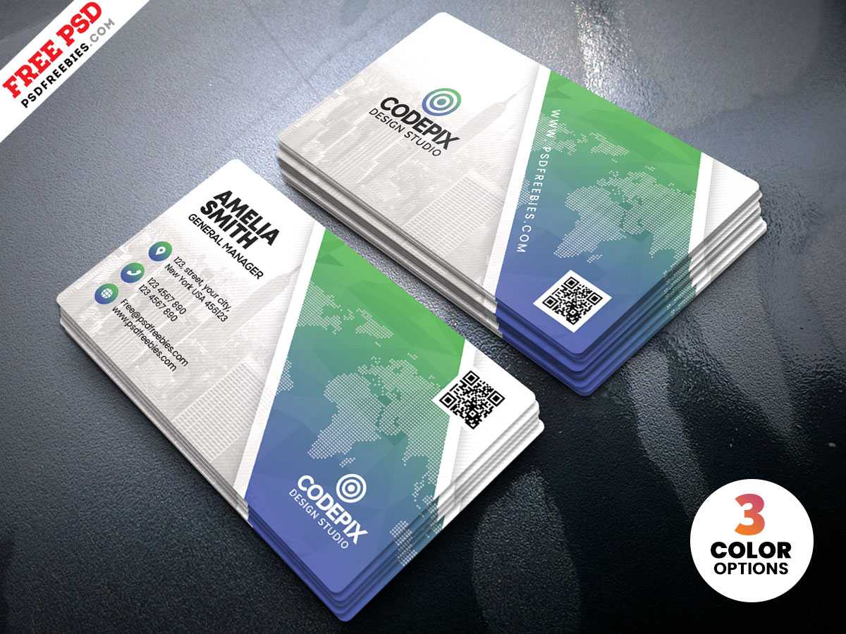 Print Ready Business Card Design Psd Template | Psdfreebies For Free Template Business Cards To Print
