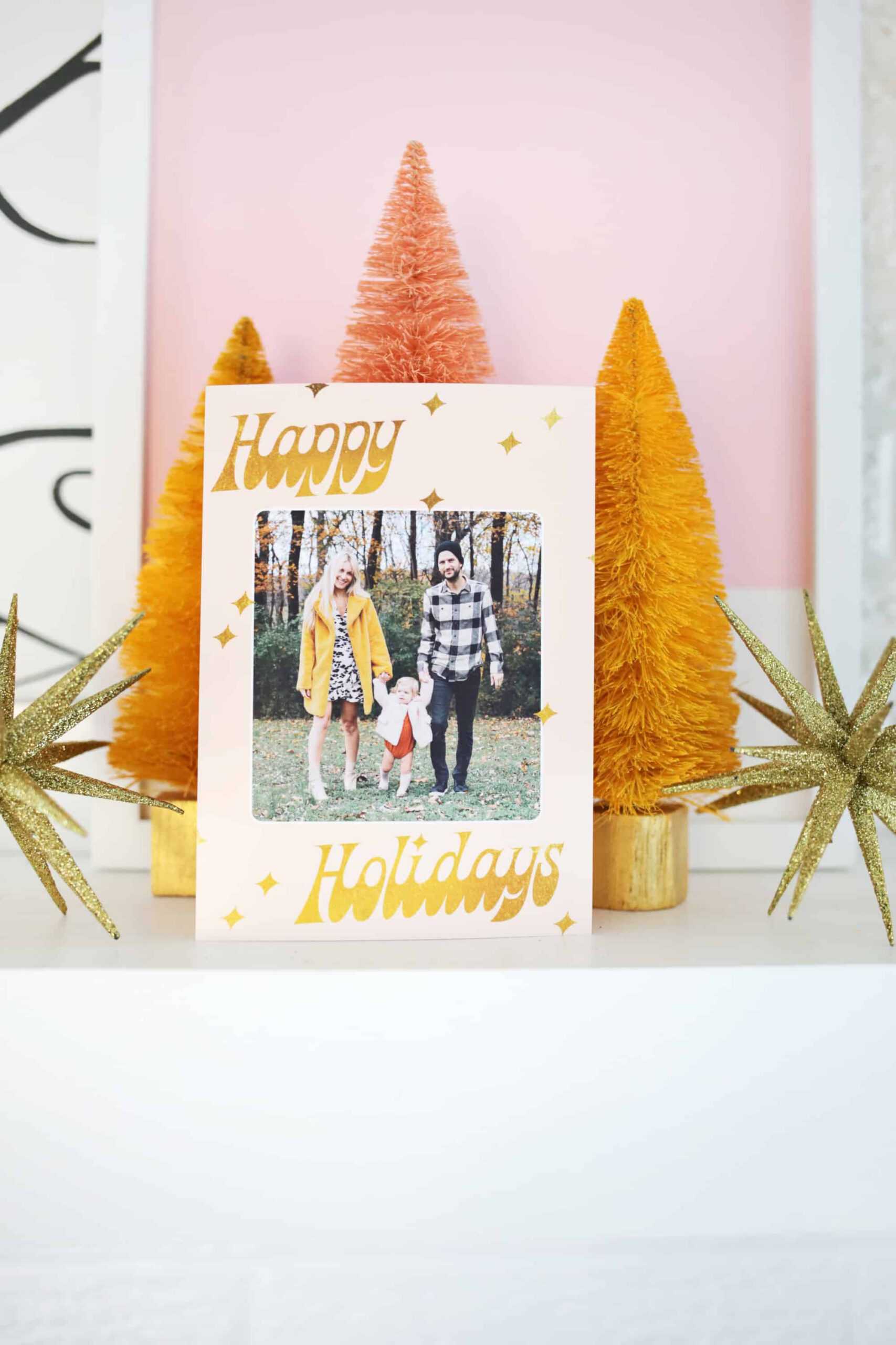 Print Your Own Holiday Cards (Free Template Included!) – A Pertaining To Print Your Own Christmas Cards Templates
