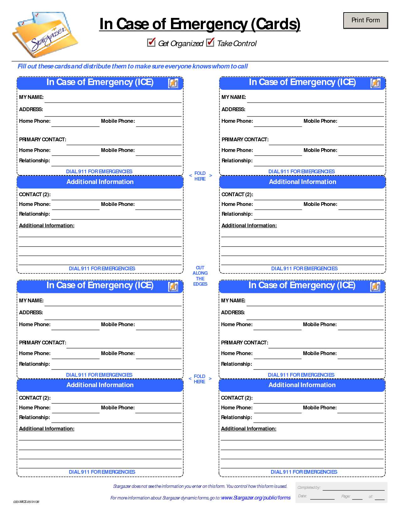 Printable Emergency Card | Template Business Psd, Excel Regarding Med Cards Template