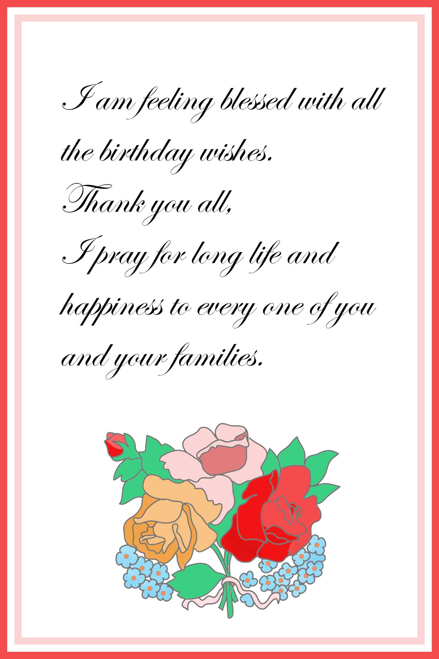 Printable Thank You Cards – Free Printable Greeting Cards For Print Your Own Christmas Cards Templates
