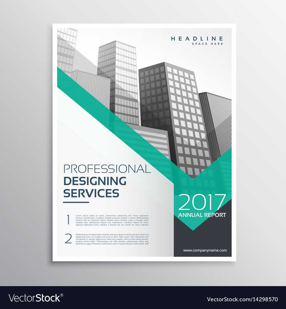 Professional Brochure Or Leaflet Template Design Inside Professional Brochure Design Templates