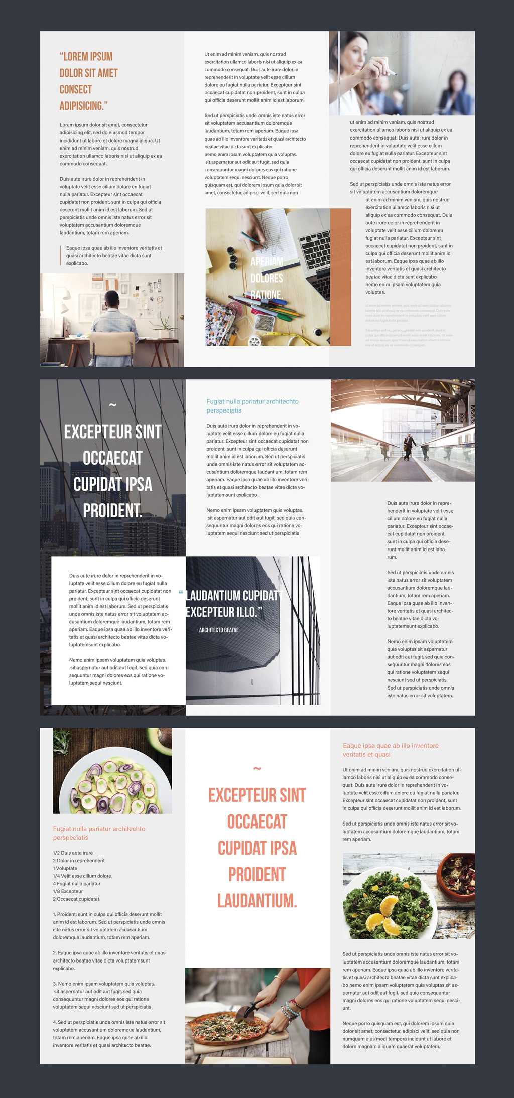 Professional Brochure Templates | Adobe Blog In Adobe Illustrator Brochure Templates Free Download